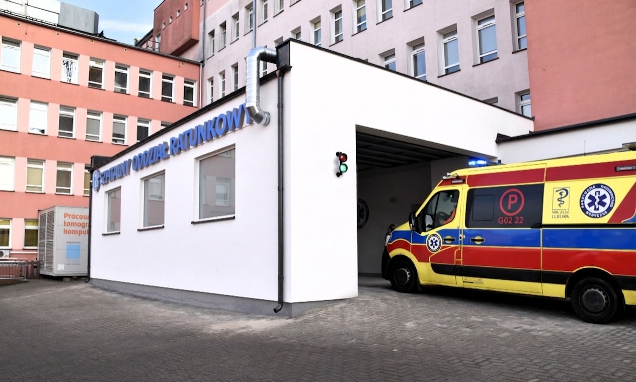 Wymiana okien i drzwi w Szpitalnym Oddziale Ratunkowym - Lębork